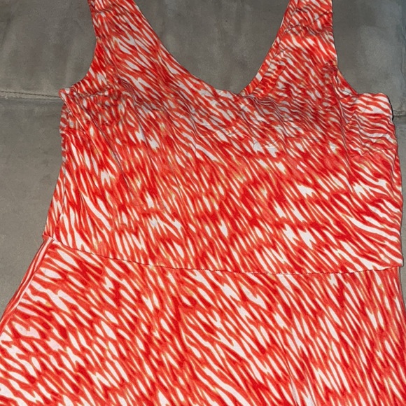 Athleta orange/white dress - Picture 8 of 8